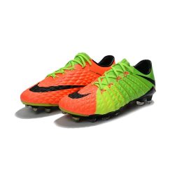 Nike HyperVenom Phantom III Elite FG - Verde Naranja_4.jpg